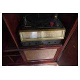 RCA Victor Vintage Wood Console Record Player