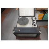 Educational Industries Series 300 Vintage Record Player/Public Address System