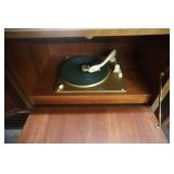 Metz Model 602-US Vintage Wood Console Record Player with Radio