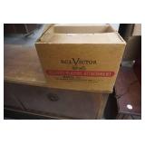 RCA Victor Vintage Mini Record Player In Original Mfgr Box