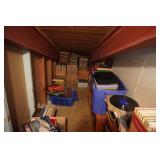 Storage Room Filled With Vinyl LP Records From Various Artists
