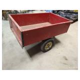 Agri-Fab 10 cu. ft. Metal Pull Behind Wagon Agri-Fab 10 cu. ft. Metal Pull Behind Wagon