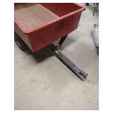 Agri-Fab 10 cu. ft. Metal Pull Behind Wagon Agri-Fab 10 cu. ft. Metal Pull Behind Wagon