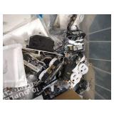 Tote of Electrical Parts - Outlets, Etc Tote of Electrical Parts - Outlets, Etc