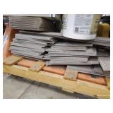 Large Pile of Tiles, Grout, Mortar, Etc Large Pile of Tiles, Grout, Mortar, Etc