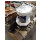 Large Pile of Tiles, Grout, Mortar, Etc Large Pile of Tiles, Grout, Mortar, Etc