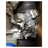 Box of Electrical Parts - Switches, Etc Box of Electrical Parts - Switches, Etc