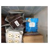 Large Electrical Lot - Boxes, Covers, Etc Large Electrical Lot - Boxes, Covers, Etc