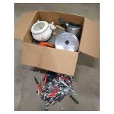 Large Lot of Pots/Pans & Flatware Large Lot of Pots/Pans & Flatware