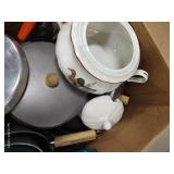 Large Lot of Pots/Pans & Flatware Large Lot of Pots/Pans & Flatware