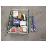 Tote of Electrical Parts - Connectors, Etc Tote of Electrical Parts - Connectors, Etc