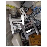 Tote of Electrical Parts - Connectors, Etc Tote of Electrical Parts - Connectors, Etc