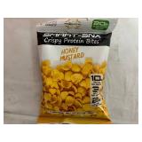 3 x 12ct Boxes of Smart-Snx Crispy Protein Bites - Honey Mustard 3 x 12ct Boxes of Smart-Snx Crispy Protein Bites - Honey Mustard