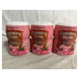 3 Containers of Country Time Pink Lemonade Mix 3 Containers of Country Time Pink Lemonade Mix
