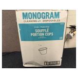 2000 5.5oz Monogram Portion Cups 2000 5.5oz Monogram Portion Cups