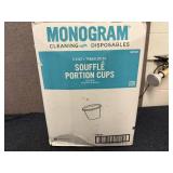 2000 5.5oz Monogram Portion Cups 2000 5.5oz Monogram Portion Cups