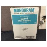 2000 5.5oz Monogram Portion Cups 2000 5.5oz Monogram Portion Cups