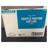 2500 5.5oz Monogram Cup Lids 2500 5.5oz Monogram Cup Lids