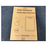 2 Double Sided Multi Functional Cutting Boards 2 Double Sided Multi Functional Cutting Boards