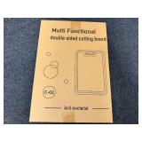2 Double Sided Multi Functional Cutting Boards 2 Double Sided Multi Functional Cutting Boards