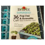 2 36ct Burpee Superseed Seed Starting Trays 2 36ct Burpee Superseed Seed Starting Trays