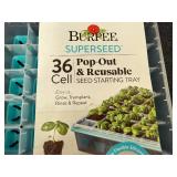 2 36ct Burpee Superseed Seed Starting Trays 2 36ct Burpee Superseed Seed Starting Trays