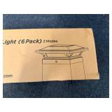 6 Pack of Siedinlar Solar Post Lights 6 Pack of Siedinlar Solar Post Lights