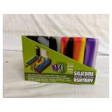 6 Pack of Silicone Smoking Station Ashtrays 6 Pack of Silicone Smoking Station Ashtrays