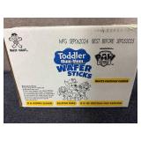 8 Packs of Toddler Wafer Stick - White Cheddar Cheese 8 Packs of Toddler Wafer Stick - White Cheddar Cheese