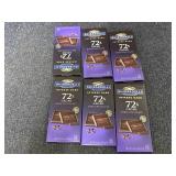6 Ghiradelli Dark Chocolate Bars 6 Ghiradelli Dark Chocolate Bars
