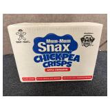 8 Packs of Snax Chickpea Crisps - Apple Cinnamon 8 Packs of Snax Chickpea Crisps - Apple Cinnamon