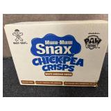 8 Packs of Snax Chickpea Crisps - White Cheddar Cheese 8 Packs of Snax Chickpea Crisps - White Cheddar Cheese