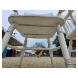 2 Unfinished wooden Chairs 2 Unfinished wooden Chairs