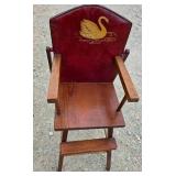 Wooden Doll Highchair Wooden Doll Highchair