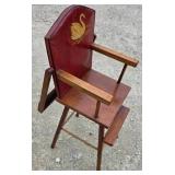 Wooden Doll Highchair Wooden Doll Highchair