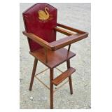 Wooden Doll Highchair Wooden Doll Highchair