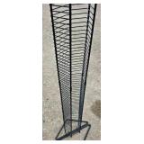 Black Metal CD Storage tower Black Metal CD Storage tower