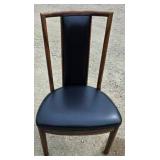 Black-Cushioned wooden Chair Black-Cushioned wooden Chair