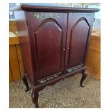 Cute Vintage Hardwood Television Cabinet Cute Vintage Hardwood Television Cabinet