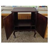Cute Vintage Hardwood Television Cabinet Cute Vintage Hardwood Television Cabinet