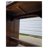 Vintage Hardwood Writing Desk Vintage Hardwood Writing Desk