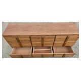 Long Wooden Dresser with Cedar drawers Long Wooden Dresser with Cedar drawers