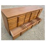 Long Wooden Dresser with Cedar drawers Long Wooden Dresser with Cedar drawers