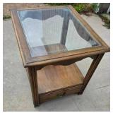 Glass Top Side Table Glass Top Side Table