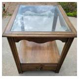 Glass Top Side Table Glass Top Side Table