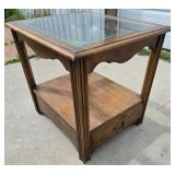 Glass Top Side Table Glass Top Side Table