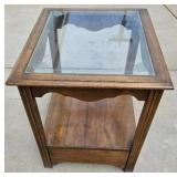 Glass Top Side Table Glass Top Side Table