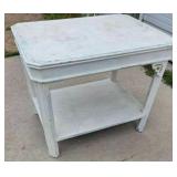 White Painted Coffee Table White Painted Coffee Table