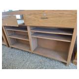 Large Glass-top Display Cabinet W/ Cushioned Drawers Large Glass-top Display Cabinet W/ Cushioned Drawers