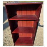 Mahogany-colored Melamine Shelf Mahogany-colored Melamine Shelf